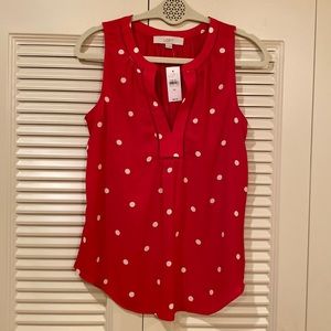 LOFT Sleeveless Blouse